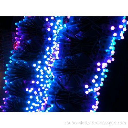 Colorful LED string lights